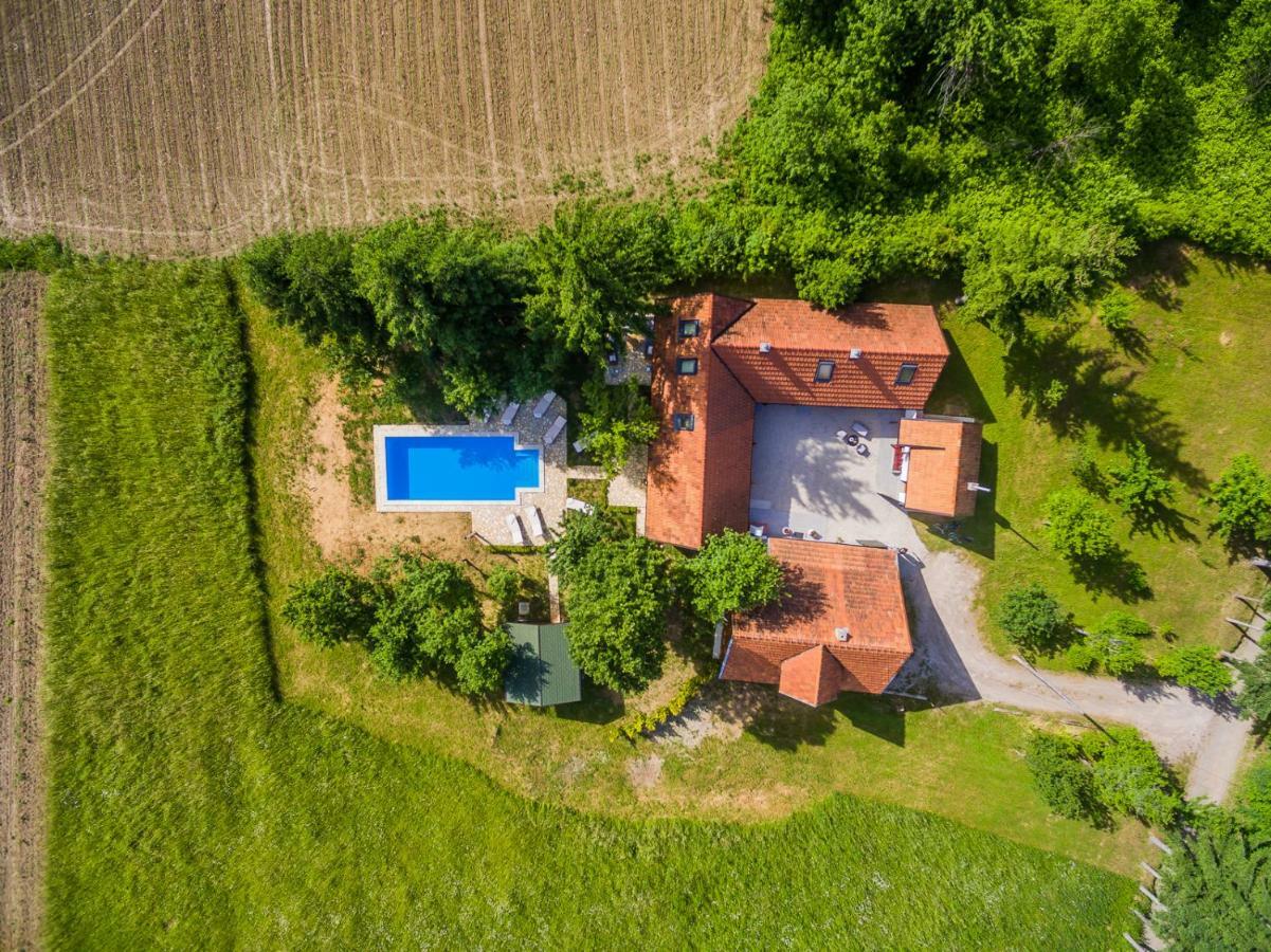Beautiful Cottage With Heated Pool For 22 Ppl Plaški Exterior foto